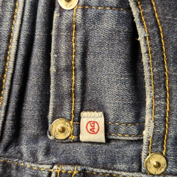 AG-ED Denim The Farrah Skinny Ankle High Rise Jeans Sz 28R - Picture 5 of 14